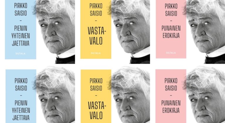 Kirja-arvio Pirkko Saisio Pienin yhteinen jaettava Vastavalo Punainen erokirja