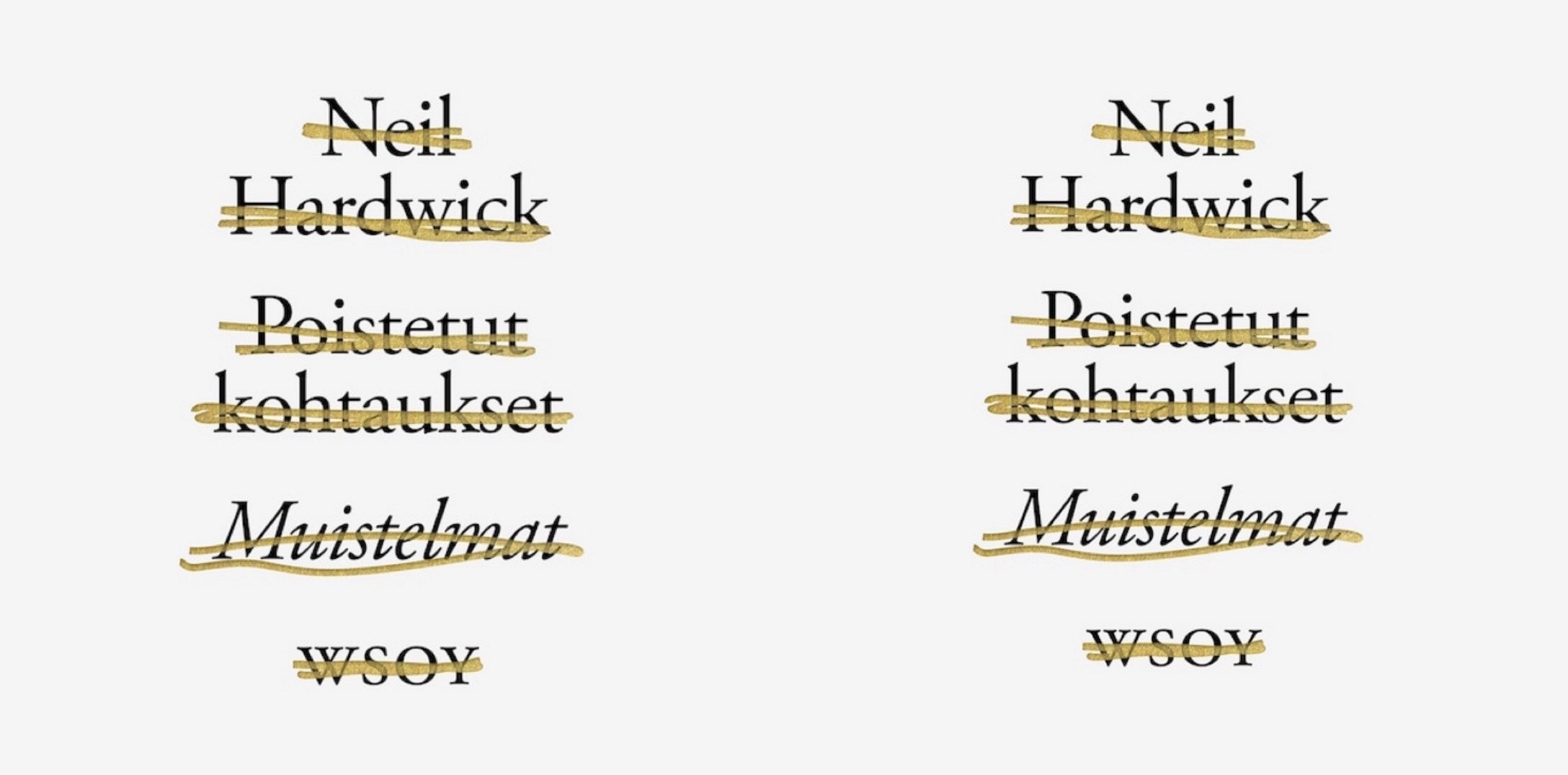 Neil Hardwick Muistelmat Poistetut kohtaukset