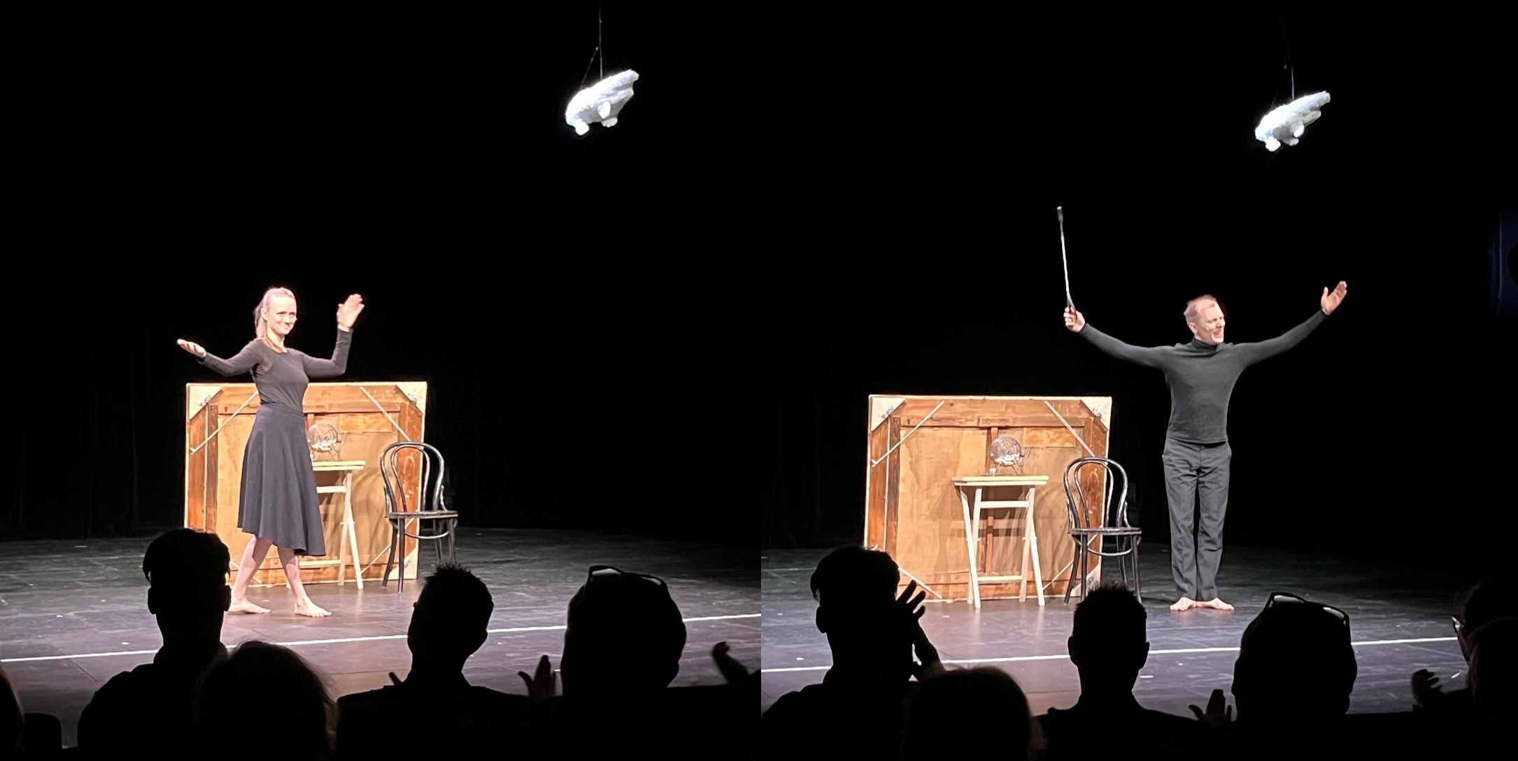 Teatteriarvio Tampereen Teatteri Lokki Mettänen ja Ojala