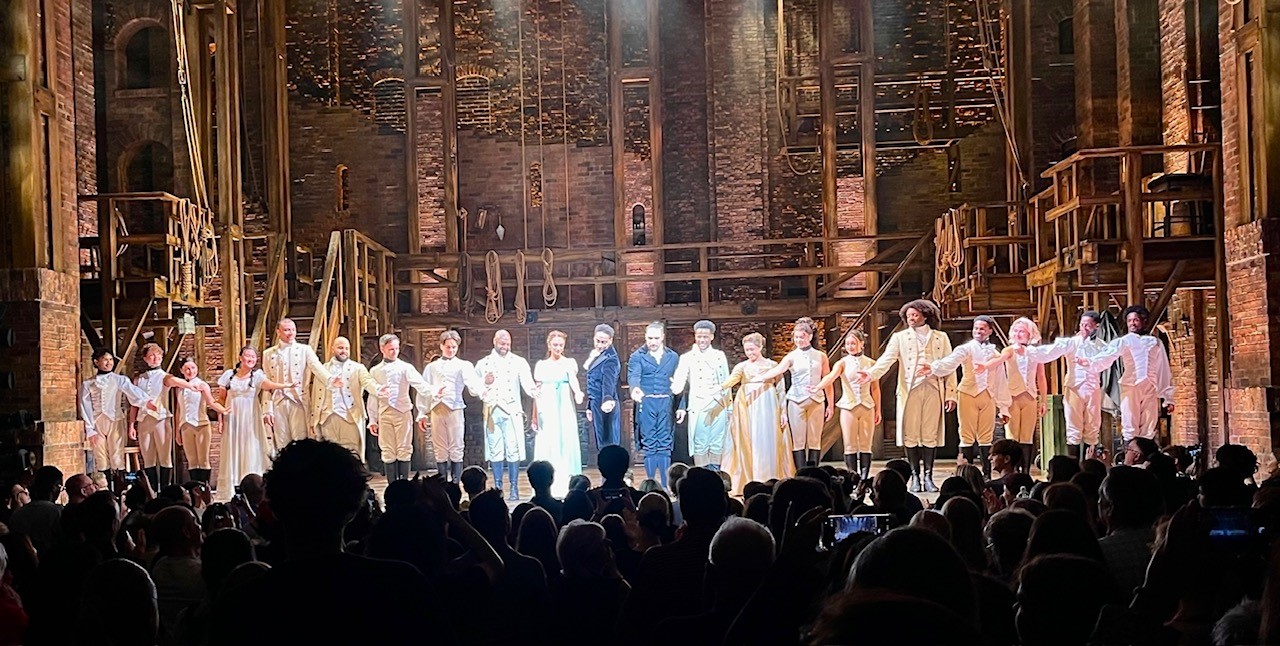 Alexander Hamilton musikaali Lontoo Victoria Palace Theatre