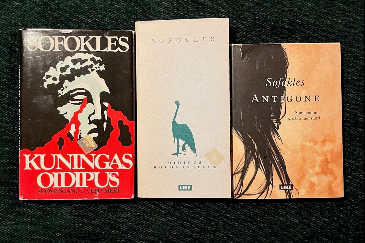 Sofokles Antigone Kuningas Oidipus Kolonoksessa klassikko Antiikin Kreikka kirja-arvio kirja-arvostelu arvio kulttuuriblogi