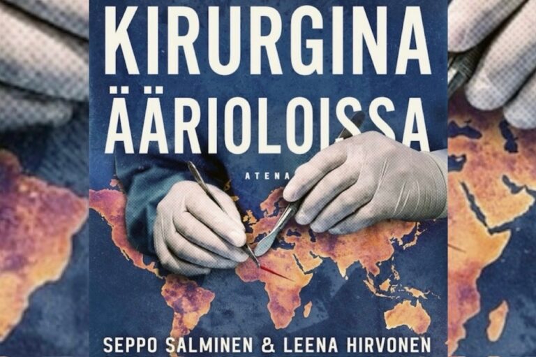 Kirurgina äärioloissa Seppo Salminen Leena Hirvonen kirja-arvio kirja-arvostelu arvio arvostelu kulttuuriblogi kirjablogi